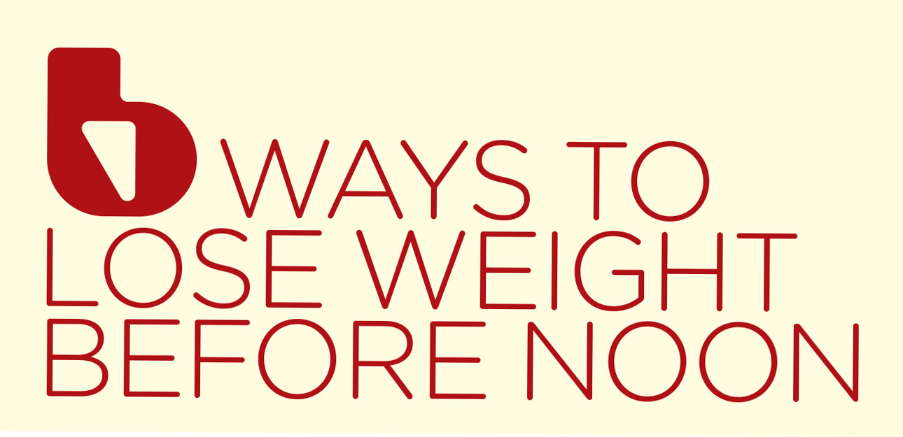 6 Ways to Lose Weight Before Noo