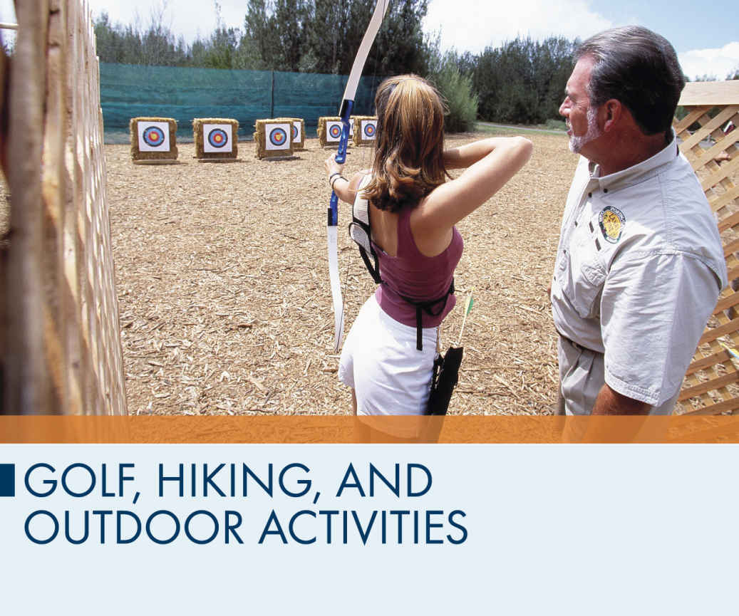 Golf, Hiking, and Outdoor Activities
