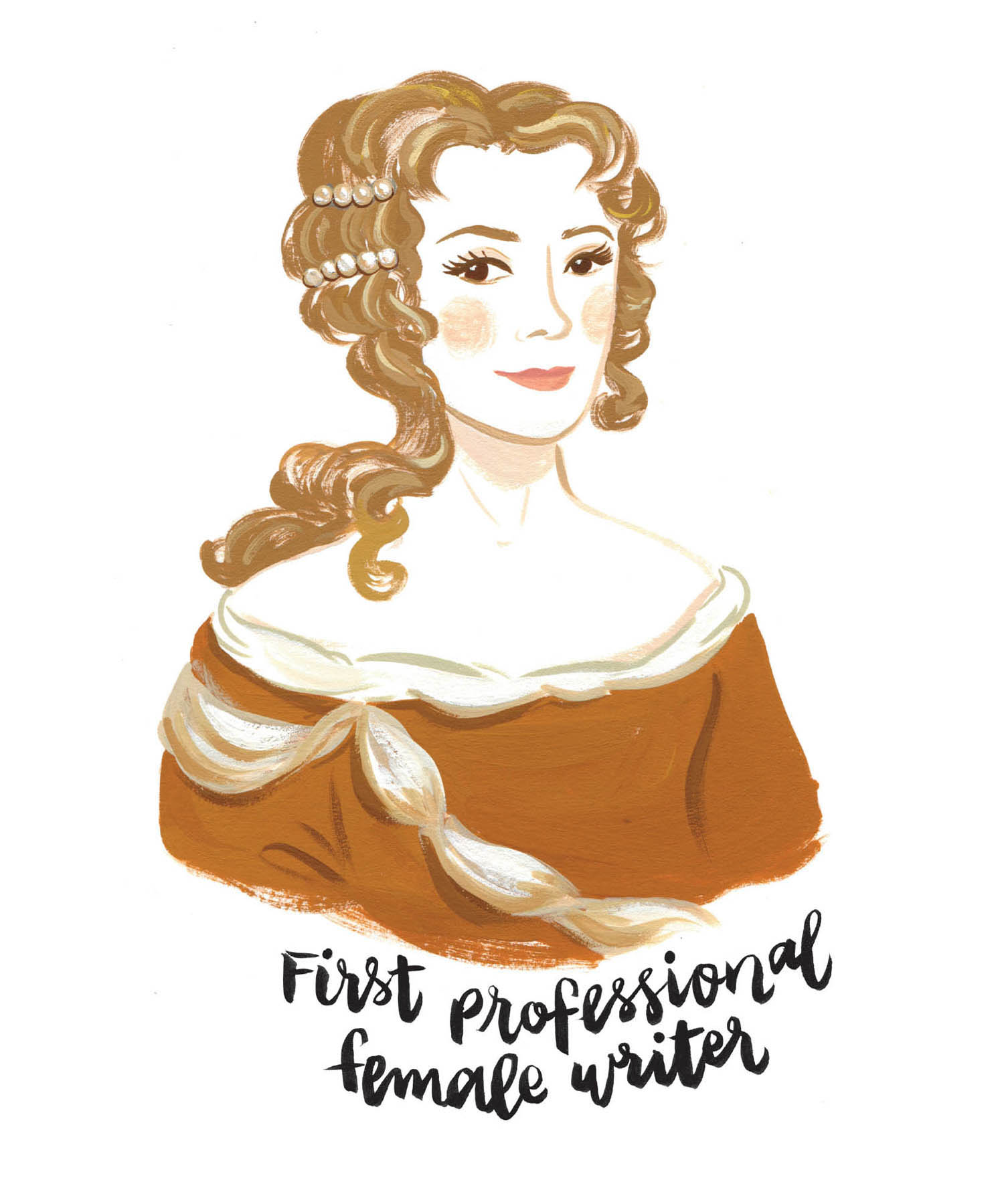 First professional female writer
