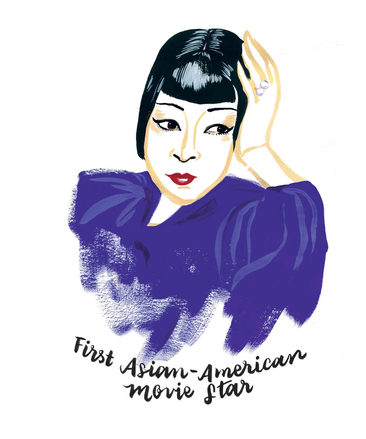 First Asian-American Movie Star
