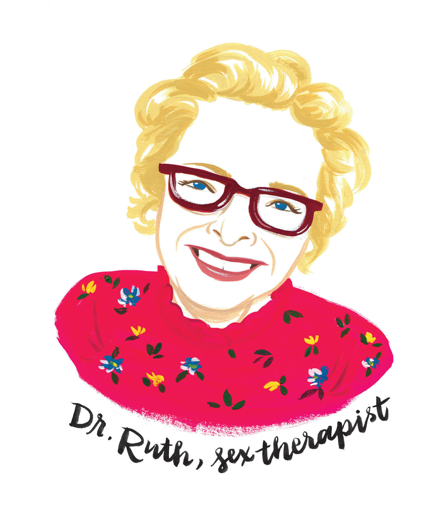 Dr. Ruth, sex therapist