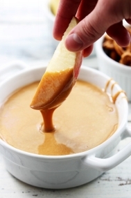 caramel-fondue-dip-