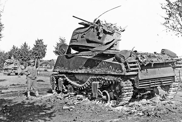 tank battle ww2