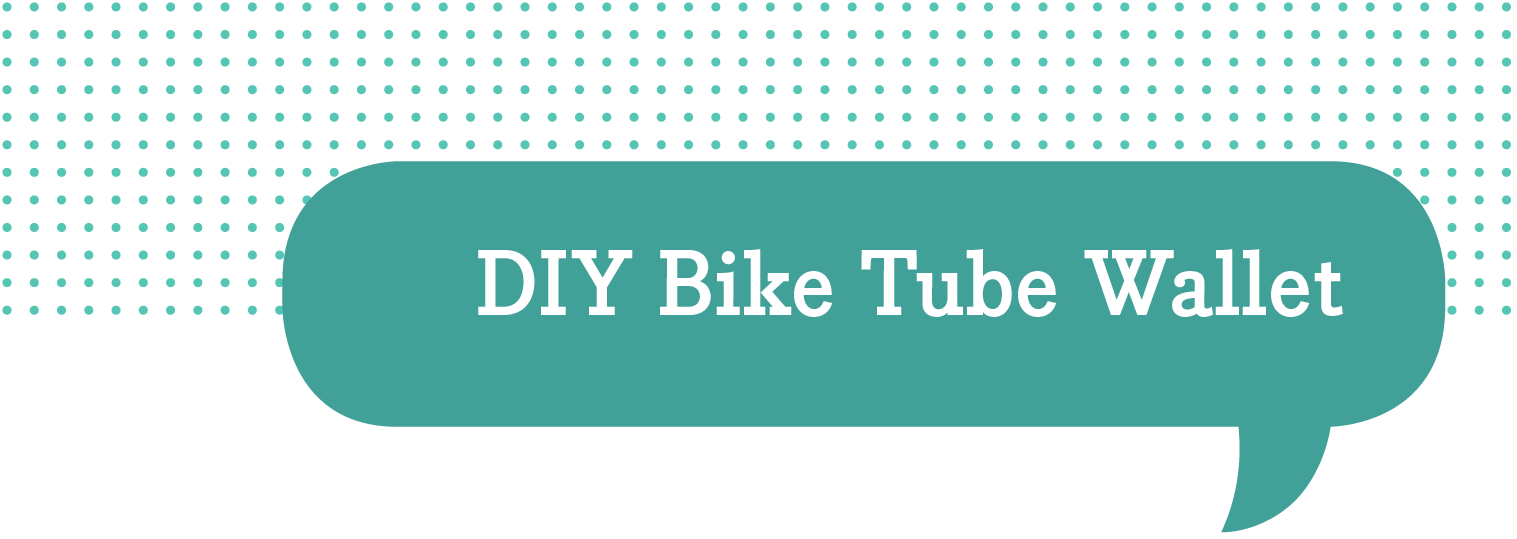 DIY Bike Tube Wallet