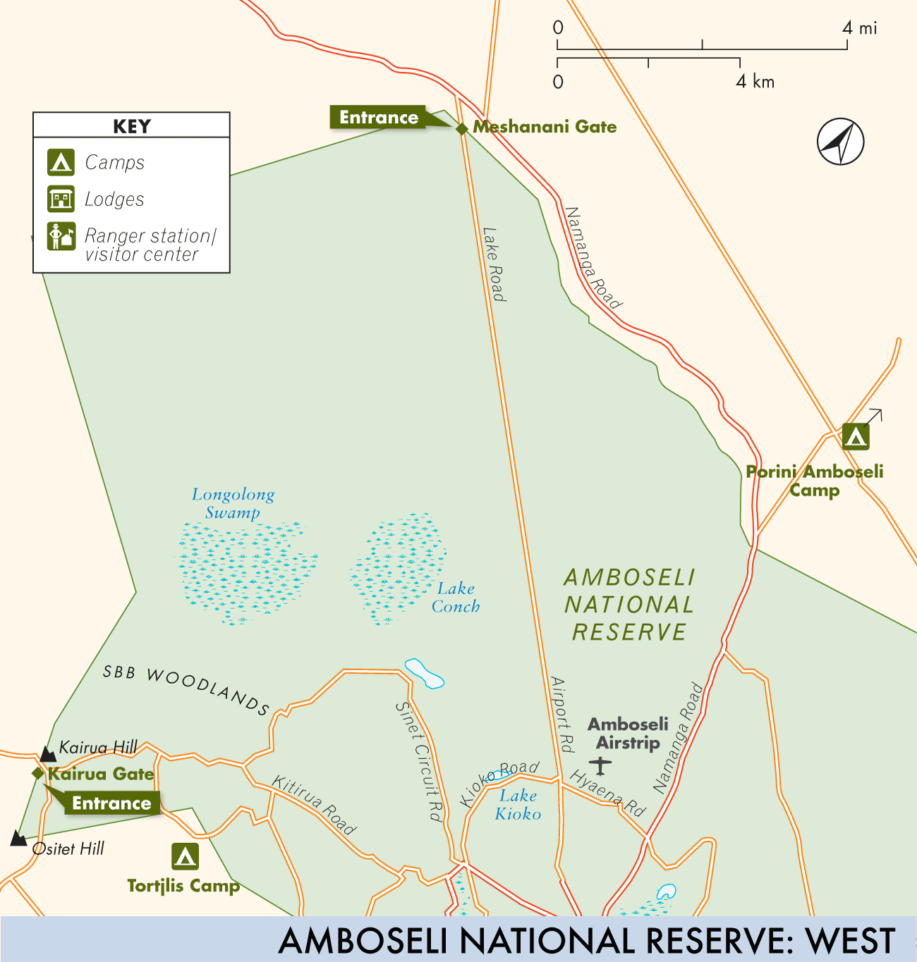 Amboseli National Reserve: West