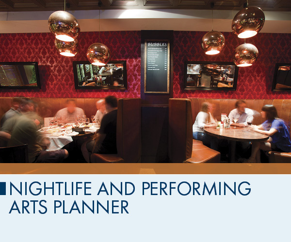 Nightlife and Performing Arts Planner