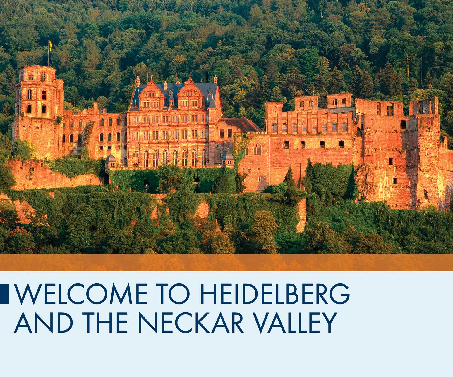 Welcome to Heidelberg and the Neckar Valley