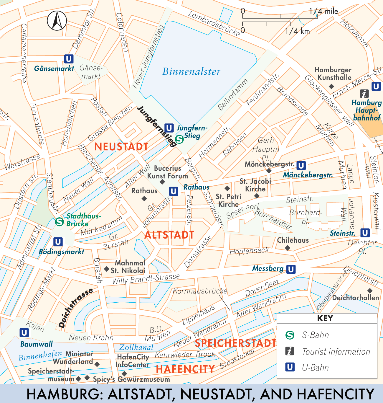 Hamburg: Altstadt, Neustadt, and Hafencity