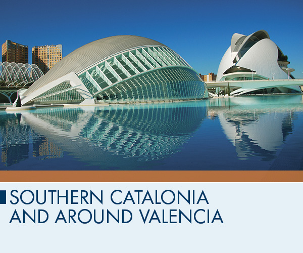 Southern Catalonia and around Valencia